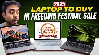 Best Laptop Deals in Amazon Freedom Festival Sale & Flipkart Freedom Sale 2025