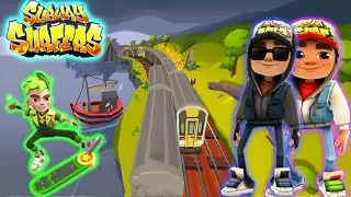SUBWAY SURFERS GAMEPLAY PC HD 2024 - EASTER IRELAND -  DARK JAKE, LUCKY -  IRELAND SURFER
