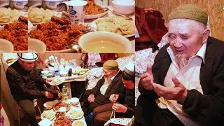 ӨЗГӨЧӨ ИФТАР. ГАРАЖДА ЖАШАГАН 90 ЖАШТАГЫ ЧОҢ-АТА МЕНЕН ООЗ АЧЫП ДУАСЫН АЛДЫК.Акыл насаатын угуңуздар