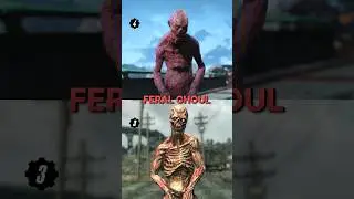 Feral Ghoul | Fallout 3 vs Fallout 4 Comparison