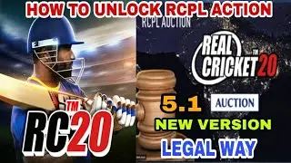 HOW TO UNLOCK RCPL ACTION IN ||LEGAL WAY|| RC20|| NO HACK|| v5.1||