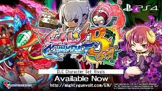GAL*GUNVOLT BURST Rival Characters DLC - Official Trailer