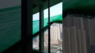 Construction Safety - Fall Protection Net - Set-up.