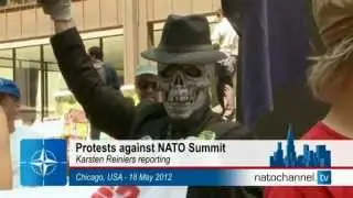 NATO Summit Chicago - Protests against NATO Summit in Chicago