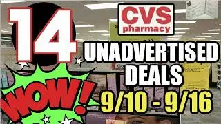 CVS UNADVERTISED DEALS (9/10 - 9-16) | Print these HIGH VALUE Coupons NOW!!!