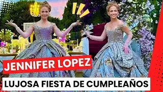 Jennifer Lopez celebra cumplea&ntilde;os 55 con lujosa fiesta al estilo 'Bridgerton'
