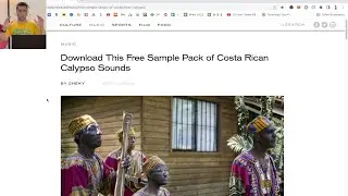 FREE Sample Pack of Costa Rican Calypso Sounds on Remezcla 🇨🇷🇨🇷🇨🇷