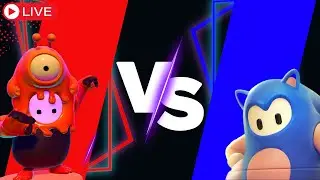 [LIVE] RED VS BLUE Fall Guys Season 4 Custom Matches with Viewers/Friends Open Votes