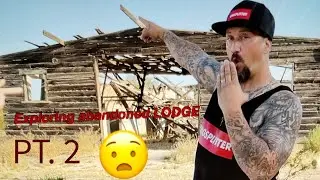 EXPLORING A ABANDONED LODGE PART 2 #scary 😳 #abandoned #paranormal