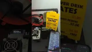 AliExpress Bitaxe Gamma 601 (air cooler test) #solomining #bitaxe #bitcoin #cryptomining