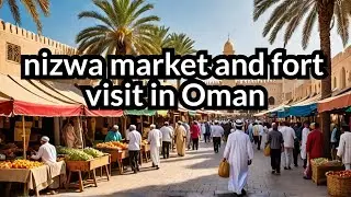 Nizwa Market in Oman #omanmarketing #vlog #muscatfestival #nizwaoman
