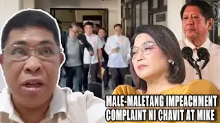 FULL FORCE ANG SI CHAVIT AT MIKE DEFENSOR SA PAG FILE NG IMPEACHMENT COMPLAINT NILA