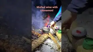 Wine with cinnamon!                    Subscribe if you like this!