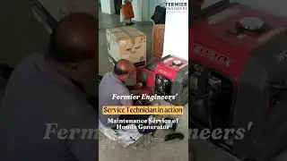 Fermier Engineers' Service Technician in action! #trending #jugnu #shortsfeed