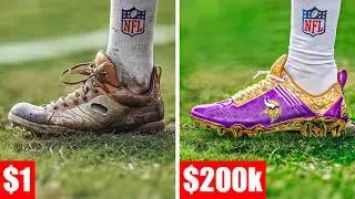 $1 VS $250,000 NFL Cleats..