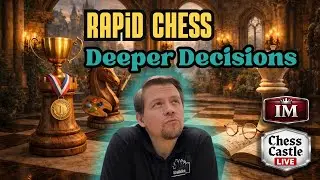 Rapid Chess, Deeper Decisions | Human Chess | ChessCastle LIVE