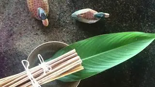 Bamboo Straws | Smoothening Them
