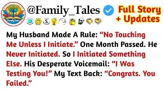My Husband Made A Rule: &ldquo;No Touching Me Unless I Initiate.&rdquo; One Month Passed. He Never Initiated...