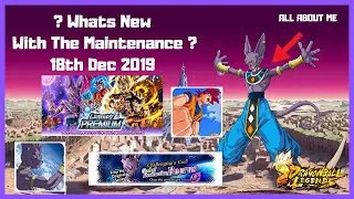 DB Legends Maintenance Made For BEERUS // Dragon Ball Legends