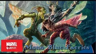 [Magic] Mono Blue Faeries - Modern MTG - Match 3
