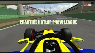 [rfactor] P4OW League Practice Hotlap