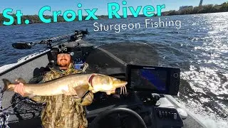 Windy Day Sturgeon Fishing! Tough Bite Turns Into a Fun Night with Some Action!