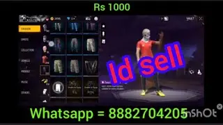 FREE FIRE SEASON 2 ACCOUNT RS 1000 ONLY ! ID SELL FF! FREE FIRE ID SLE! FREE FIRE ID TODAY ONLY