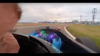 Drivers Eye Onboard Formula Student FSAE Testing
