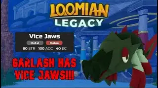 Garlash has VICE JAWS!!! | Loomian Legacy PVP.