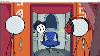 Henry stickman episode 3 (completing the mission, fleeing the complex)