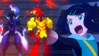 Charcadet Evolves Into Armarouge - Take It Out On Me (AMV) | Pokemon Horizons Mega Voltage Ep - 124