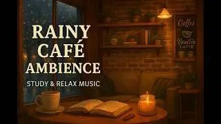 Relaxing Rainy Evening Caf&eacute; &bull; Study Music
