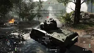 BATTLEFIELD V SHERMAN TANK GAMEPLAY (NO COMMENTARY)