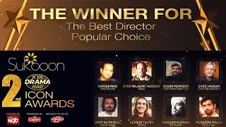 Winner For The Best (Director) Popular Choice | Sukoon Kya Drama Hai 2nd Drama Icon Awards