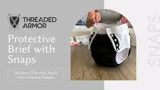 Threaded Armor Protective Briefs with Snaps