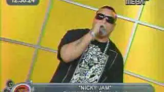 Nicky Jam - Me Voy Pal Party en Mira Quien Habla 05-12-08