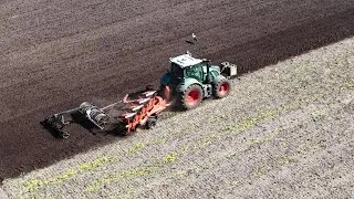Pflugen 2025 | Fendt Vario 516 | Kuhn Vari-master 122
