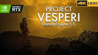 PROJECT VESPERI - NEW INSANE GAMEPLAY DEMO | Sci-Fi SPACE Aliens ACTION Game in UE5 [4K 60FPS HDR]