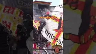 Mi svigghiai ch'era viatu | Coro ultras ACR Messina ⚽️| Curva Sud Messina 🟡🔴 #shorts
