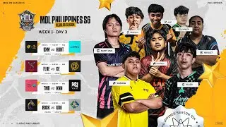 🔴 LIVE | MDL PH S6 | FILIPINO - Week 1 Day 3