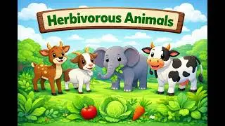 Introduction to Herbivorous, Carnivorous and Omnivorous Animals 🦁🐘🐻 | Kids Learning Hub