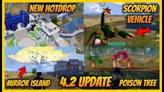 🔥BGMI 4.2 UPDATE NEW MODE PRIMEWOOD GENESIS FIRST LOOK l SCORPION VEHICLE AND NEW FEATURES