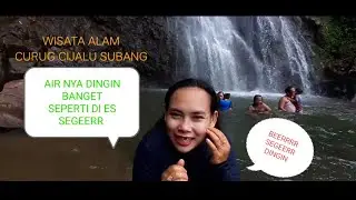 Ceu Renren & Kang enyo, Piknik ke wisata alam curug cijalu subang 😍