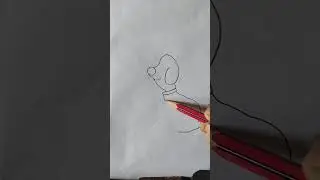 How to draw a puppy /dog Drawing \ Very Easy Drawing 