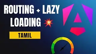Angular Routing & Lazy Loading Made Simple! | Full Stack App in Tamil