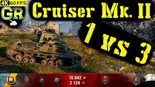 World of Tanks Cruiser Mk. II Replay - 8 Kills 0.9K DMG(Patch 1.4.1)