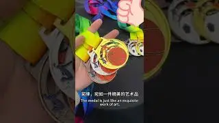 Medal production of mengxun alloy die-casting zinc alloy