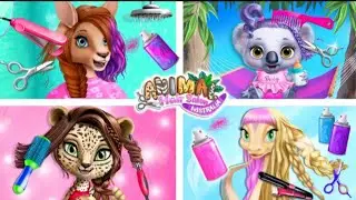 Animal 🐵🐔🐶🐷 Hair Salon Australia Don't Skip The Video #gaming
