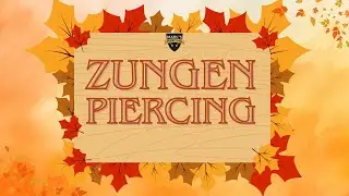 Zunge raus &ndash; Piercing rein! 😝💋 So tapfer war sie!I💉 Marc's Piercing TV