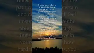 Trust the journey.. #shorts #believeinyourself #selflove #healingquotes #affirmationsforselflove